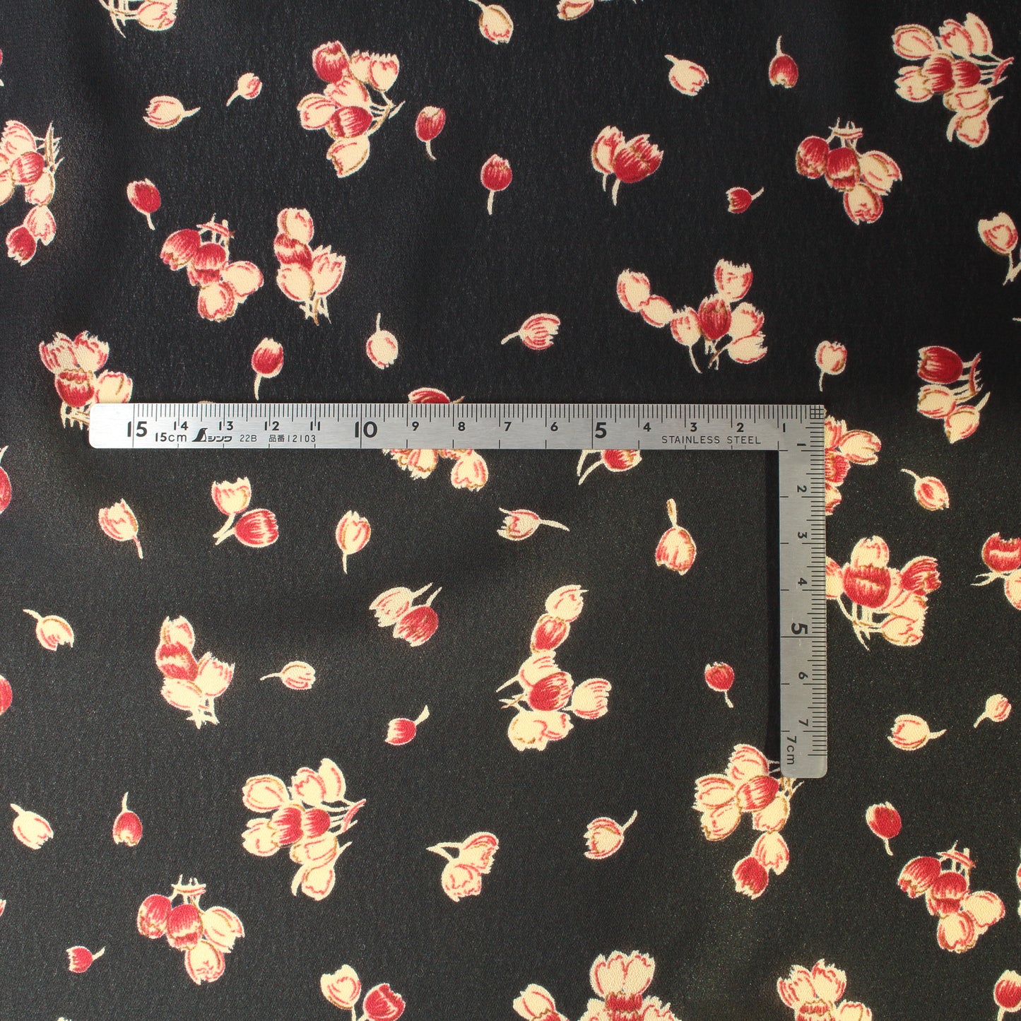 ◆M4572 / Peジョーゼット花柄プリント