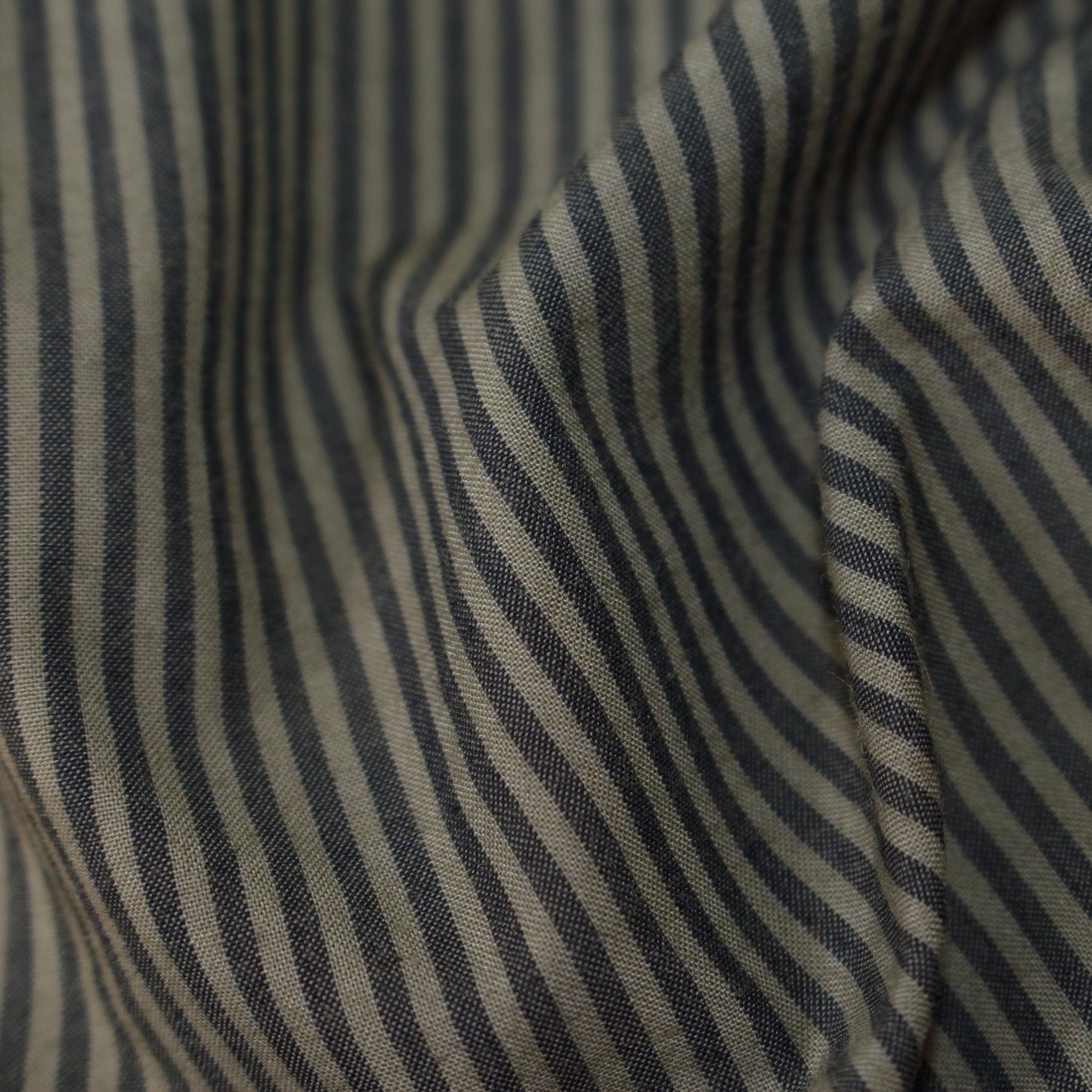 RN4001 / 先染めストライプタイプライター オーバーダイ・マイクローブ