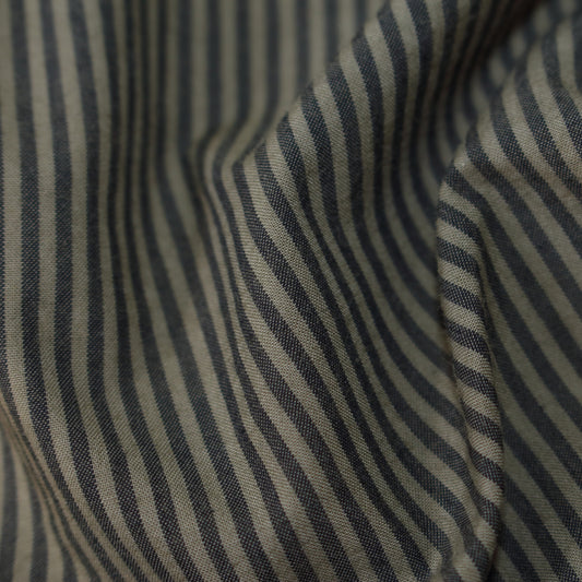 RN4001 / 先染めストライプタイプライター オーバーダイ・マイクローブ