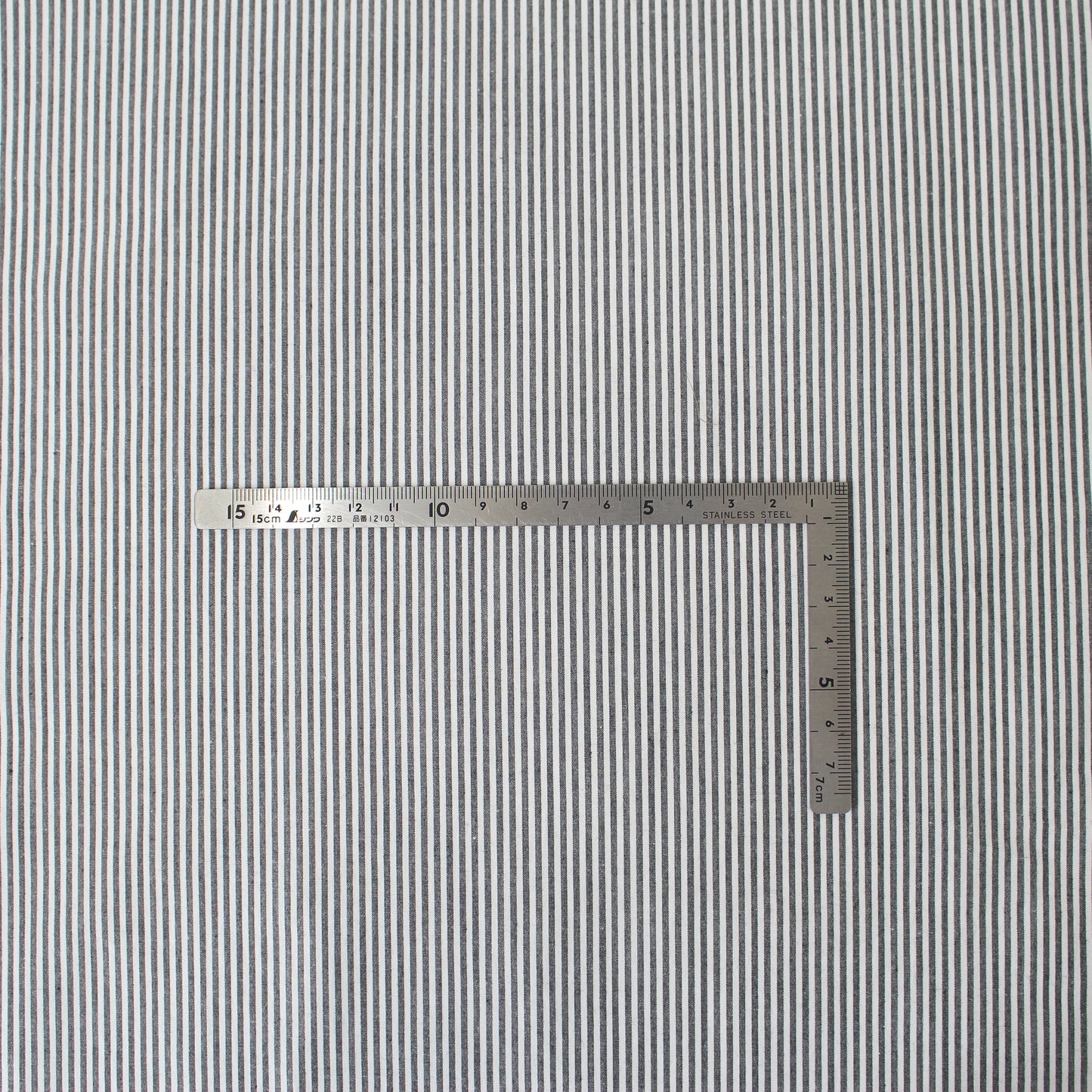 RN4001 / 先染めストライプタイプライター オーバーダイ・マイクローブ