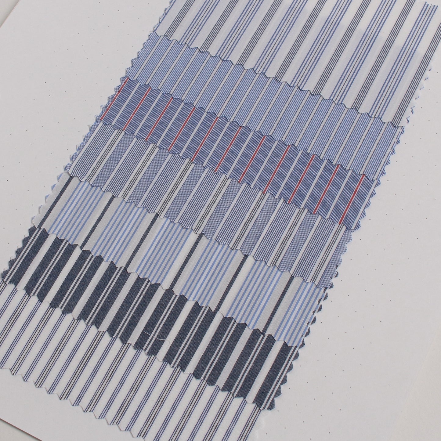 【お問い合わせ商品】ST-9198 / 60/1タイプライターストライプ【ベイビーリップ加工】